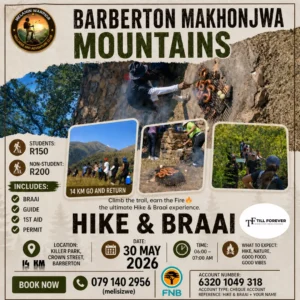 Barberton Makhonjwa Mountains Hike & Braai